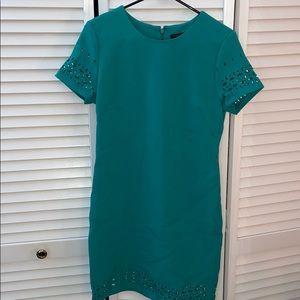 Teal Banana Republic Dress
